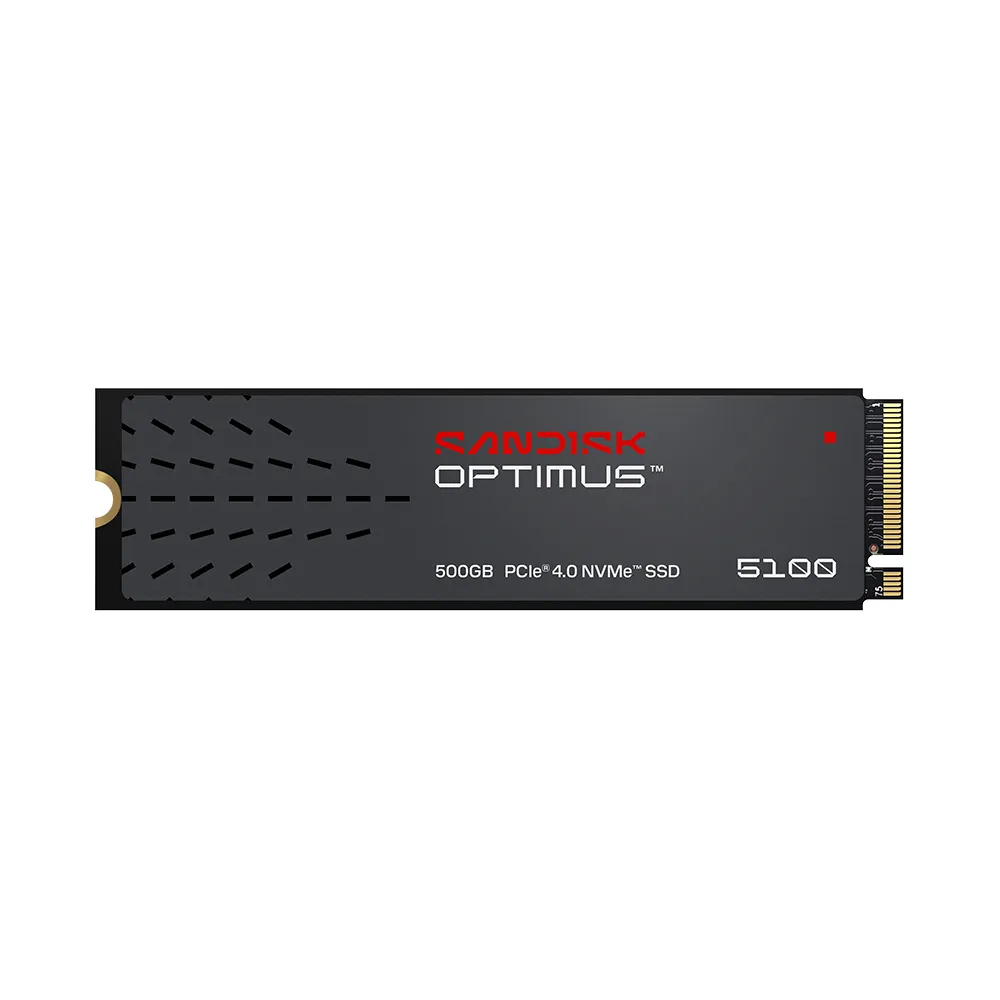 【SanDisk 晟碟】Optimus 5100 500GB NVMe SSD固態硬碟(SDSP51500GAN-000E0)