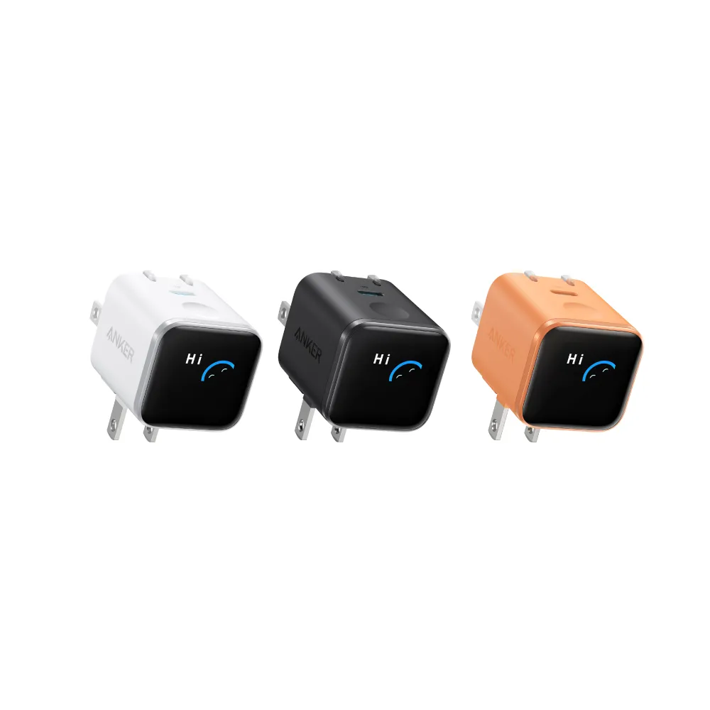 【Anker】官方授權直營 A121D Nano 45W 螢幕充電器(黑白橙/自動識別iPhone17系列)