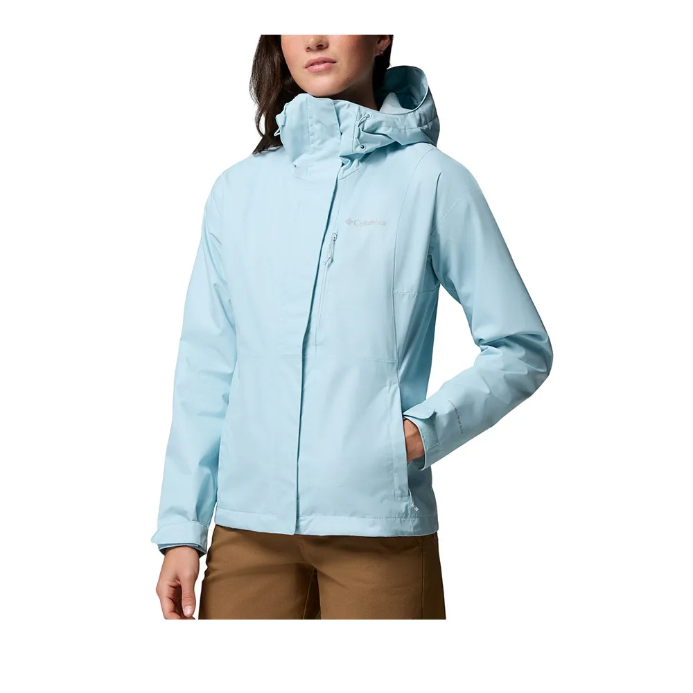 【Columbia 哥倫比亞】女款-OT防水外套-Hikebound™ II Jacket-晴空藍(UWR05330HO/KS)