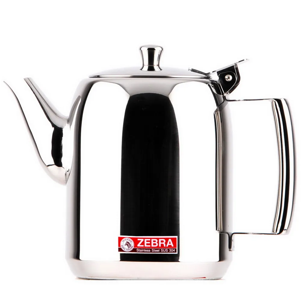 ZEBRA 斑馬牌】304不鏽鋼咖啡壺/ 泡茶壺/ 2.0L(SGS檢驗合格安全無毒