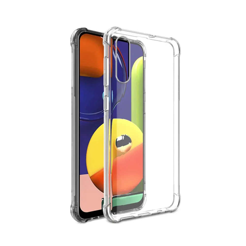 三星 Samsung Galaxy A30s 6.4吋 透明四角防摔氣囊手機殼(三星A30s手機殼)