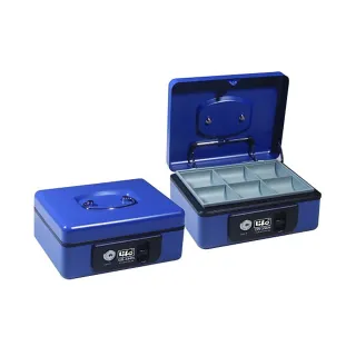 【Life】徠福 手提現金管理箱 /個 CB-334N(顏色隨機出貨)