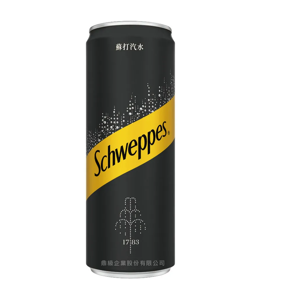 【Schweppes 舒味思】蘇打汽水330mlx12入