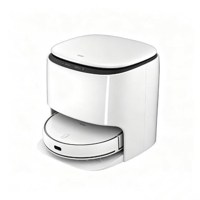 【Haier 海爾】熱烘乾智慧掃拖機器人/掃地機器人 ML1 Pro(熱風烘乾、自動回洗拖布、電解水除菌)A級福利品