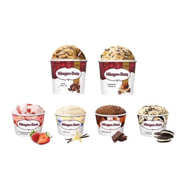 【Haagen-Dazs 哈根達斯】新經典迷你杯16入組
