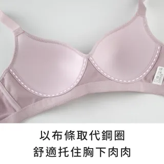 【玉如阿姨】輕舒呼吸內衣※0624多色任選(無鋼圈 舒適 低脊心 機能 托高 大罩杯 台灣製 B.C.D罩)