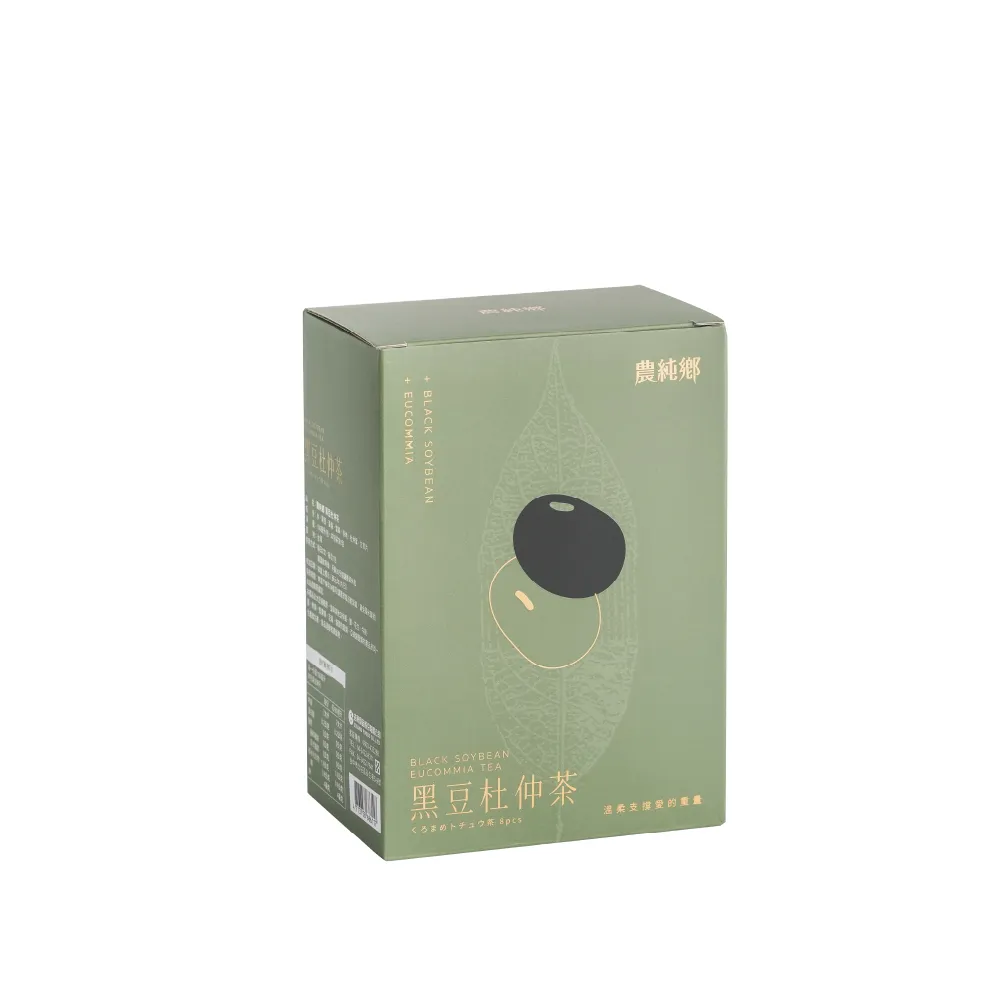【農純鄉】黑豆杜仲茶X1盒(100mlx8入/盒)
