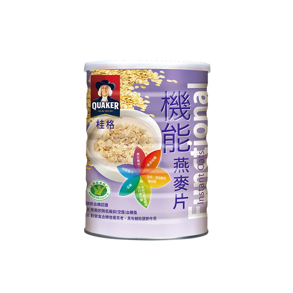 【桂格完膳】機能燕麥片700g(調節血糖認證)