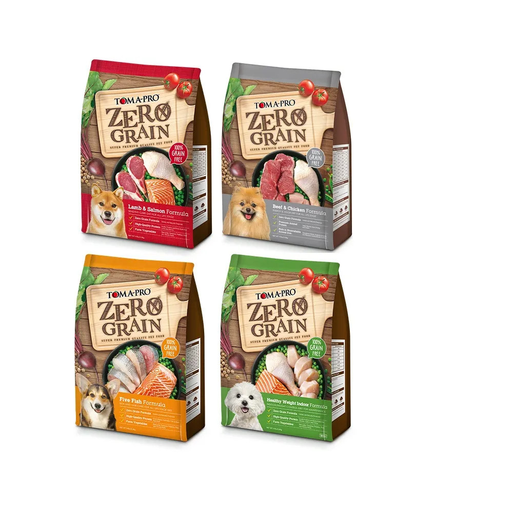 【TOMA-PRO 優格】零穀系列狗飼料15磅-羊肉+鮭魚/雞肉/五種魚/牛肉+雞肉 四款任選(犬飼料 狗糧 犬糧)
