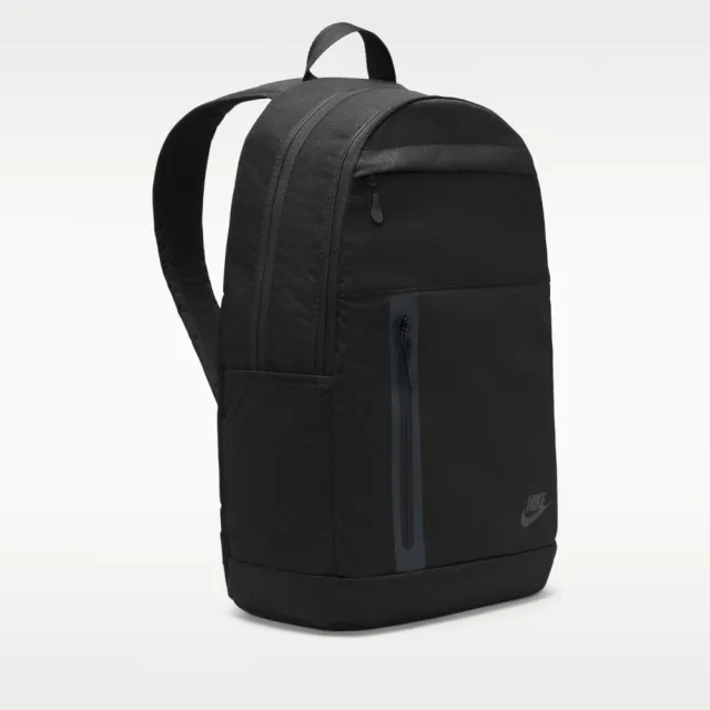 【NIKE 耐吉】後背包 運動包 書包 旅行包 大容量 雙層 筆電包 NK ELMNTL PRM BKPK 黑 DN2555-010