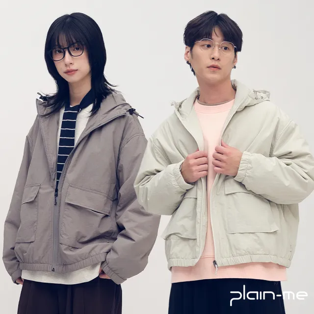 【plain-me】外套 鋪棉外套 防風外套 男外套 女外套 YOBI抗撕裂_PLN11104-252