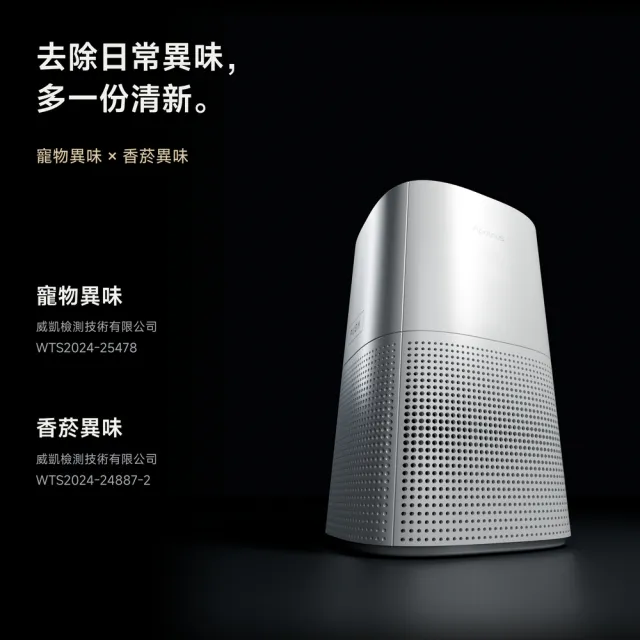 【Apolnus 波那斯】H13 HEPA 奈米級濾網 ASF-1(奈米濾淨力/寵物香菸異味細菌認證/適用Ultra S7/原廠公司貨)