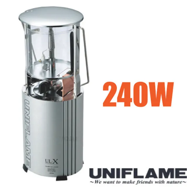 【Uniflame】UL-X卡式瓦斯燈240W.伸縮式瓦斯野營燈.露營燈.照明燈/ U620106