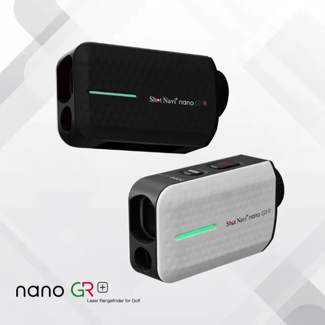 【Shot Navi】nano GR+ 高爾夫雷射測距儀｜雷射望遠鏡 輕量 迷你便攜｜日本原廠貨