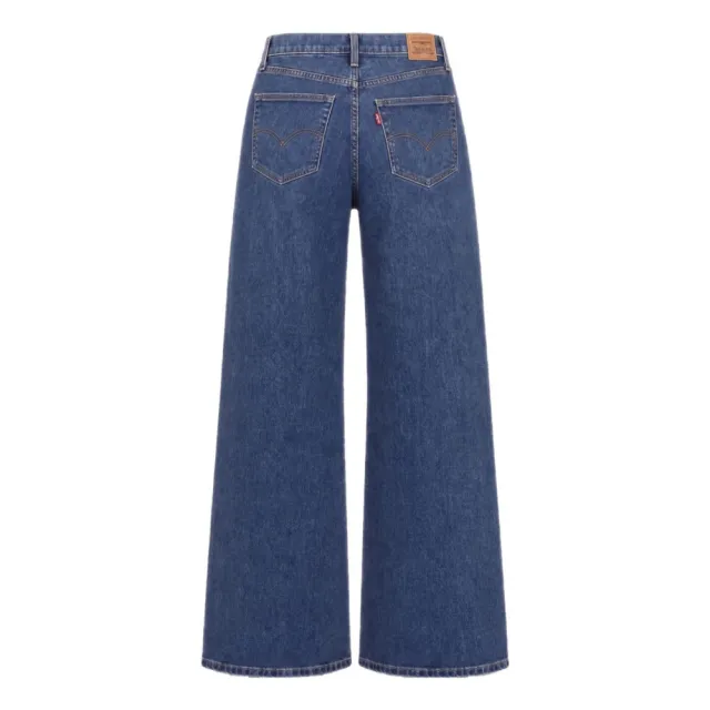 【LEVIS】318™ Shaping Wide Leg中腰寬管牛仔褲 女生牛仔褲 熱賣單品 001PZ-0045