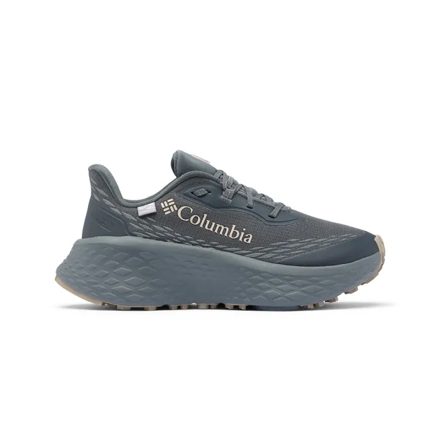 【Columbia 哥倫比亞】女款-OD防水輕量抓地足撐緩震健走鞋-KONOS TRILLIUM ATR OD-灰色(UBL58870GY/KF)