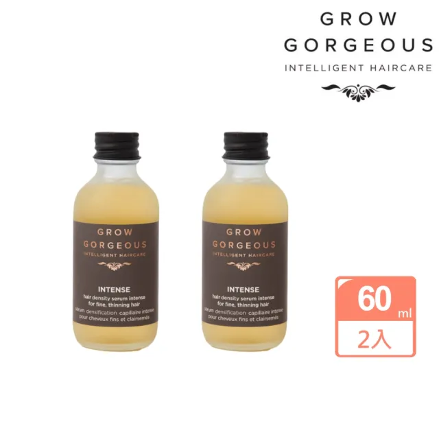 【Grow Gorgeous】強化濃密養髮液/養髮精華液60mlx2入組(頭皮調理)