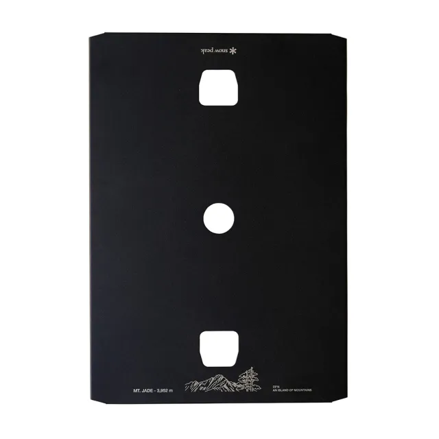 【Snow Peak】休閒爐專用黑色套組 CK-451-BK-TW 專用蓋板(爐架)