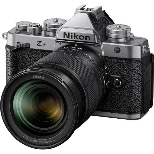 【Nikon 尼康】ZF 單機身 銀色 + Z 24-70mm F4 變焦鏡組 --公司貨