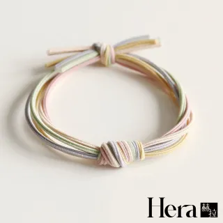 【HERA 赫拉】韓國森系ins風手工髮圈六入組 H115100705(森系 ins風 手工 髮圈 六入組)
