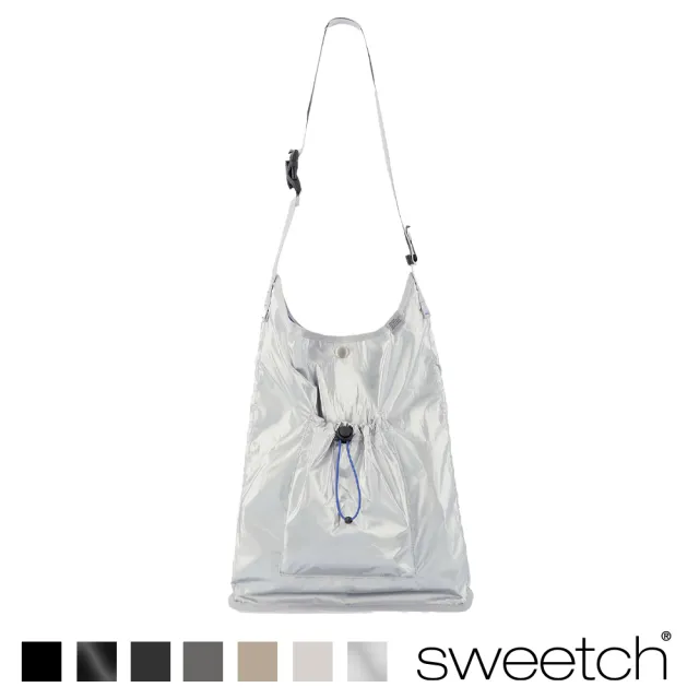 【sweetch】CITY環保尼龍經典輕量斜背逛街包-多色(韓國包/uniarts/韓版porter)