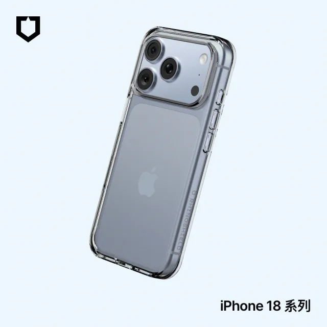 【RHINOSHIELD 犀牛盾】iPhone 18 Pro/18 Pro Max Clear抗黃化透明防摔手機殼