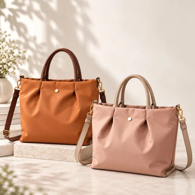 【WHOSE BAG】買一送一|SADIE 輕量防潑水側背包 女用通勤手提斜背包 NO.WB012