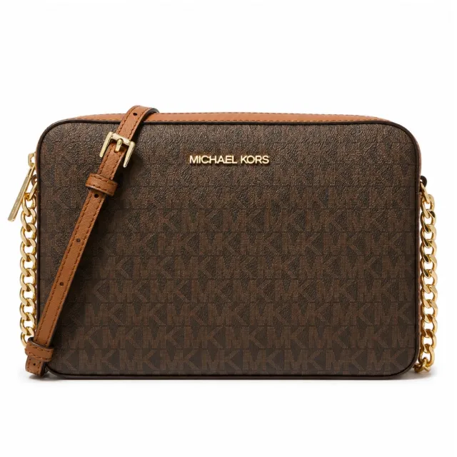 【Michael Kors】MK JET SET ITEM防刮皮革方形斜背相機包 MK斜背包(多款任選)