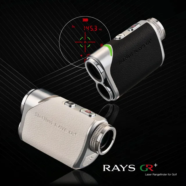 【Shot Navi】RAYS GR+ OLED 高爾夫雷射測距儀｜雷射望遠鏡  雙色高清顯示｜日本原廠貨