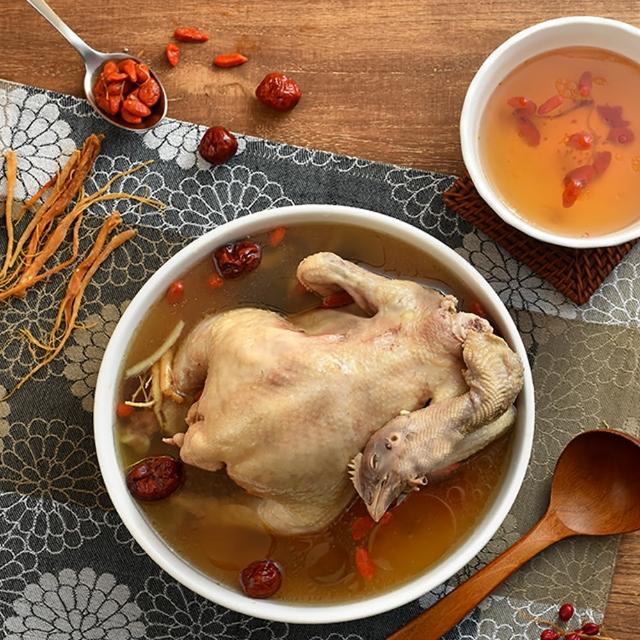 【卜蜂】滋補養生 人蔘雞湯(全雞 2.2Kg/入_居家料理.宴客聚會.食補必備)