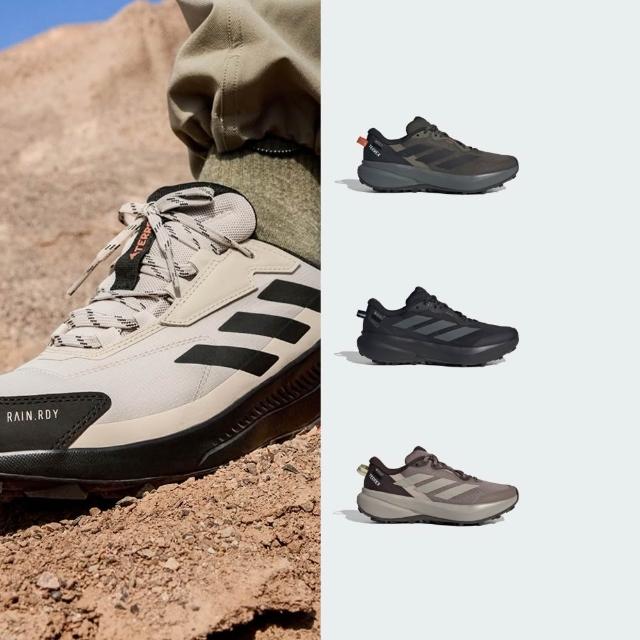 【adidas 愛迪達】TERREX TRACEFINDER PLUS GORE-TEX 越野跑鞋 慢跑鞋 登山鞋 防潑水 男/女鞋 多款任選