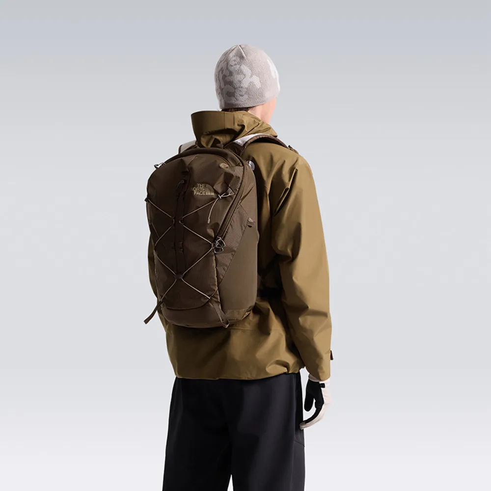 【The North Face】北面男女款咖啡色舒適背負休閒後背包｜8E9ZTGV 筆電包/登山包