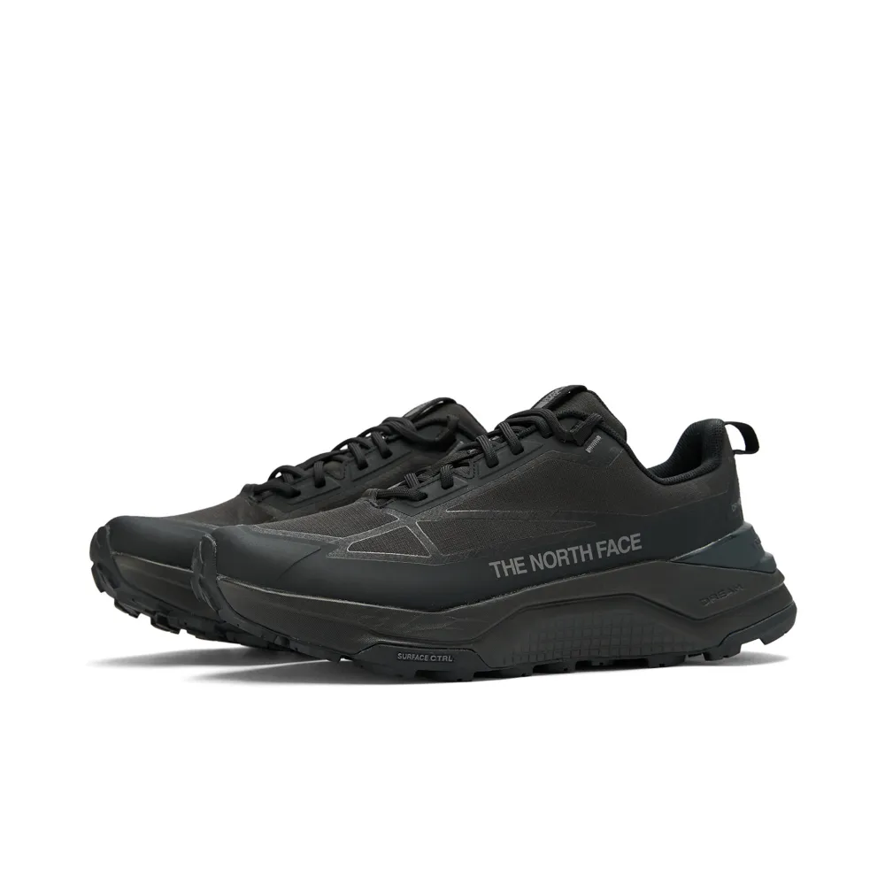 【The North Face】北面男款黑色DRYVENT防水耐磨抓地徒步鞋｜8G6BKX7 登山鞋/健行鞋