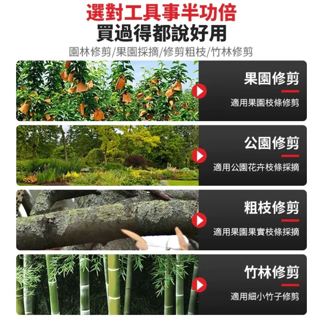 【Ogula 小倉】無刷電動剪刀 電動修枝剪 高枝剪 園藝剪刀 樹枝剪 果樹剪（十五節一電）數顯電量/安全開關