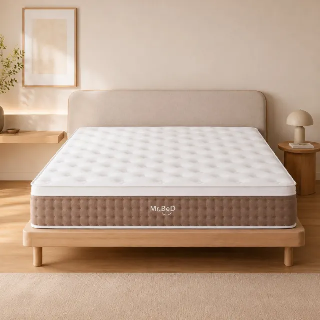 【Mr.BeD】衡好 雙人特大 5cm加厚天然乳膠獨立筒床墊 6尺x7尺x30cm 倍得先生(嘖嘖破千萬爆款 100天試睡)