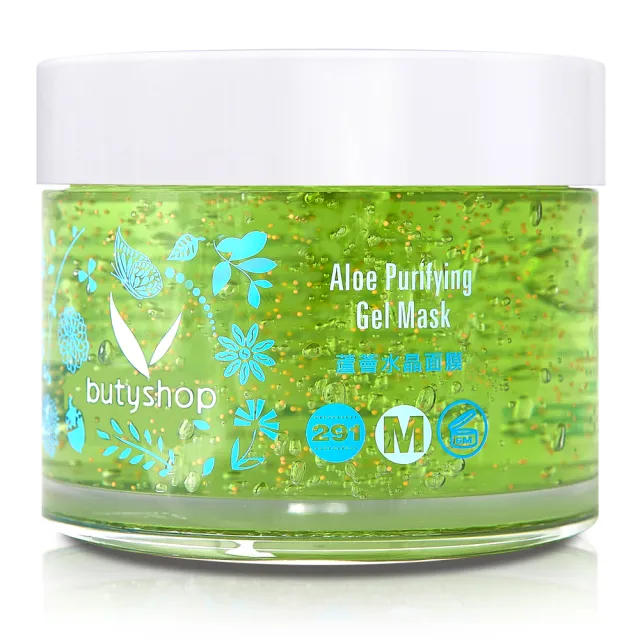 【butyshop 沛莉】蘆薈水晶面膜 Aloe Purifying Gel Mask-300gm(保濕滋潤)