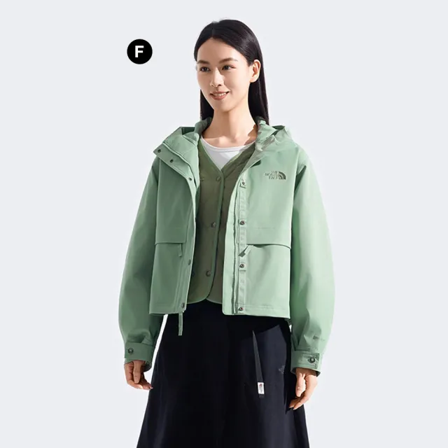 【The North Face】中性款防水透氣三合一外套內搭鋪棉外套(多款任選)