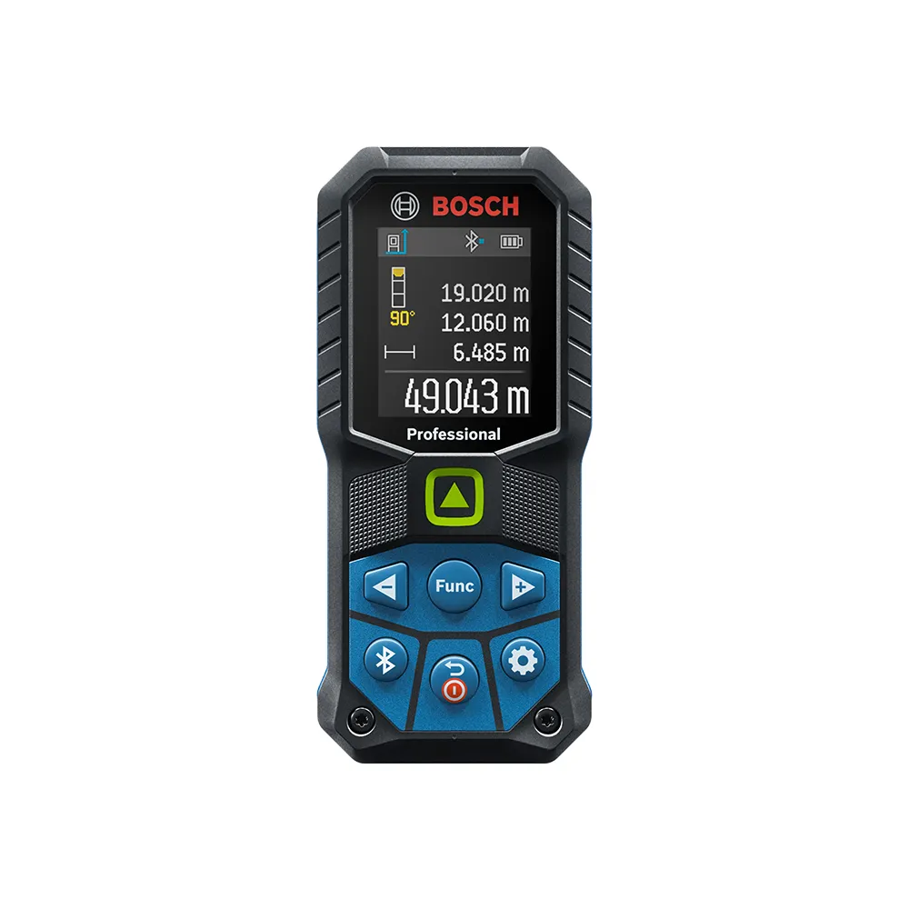 【BOSCH 博世】50米藍牙綠光雷射測距儀 含保護套 (GLM 50-27 CG)