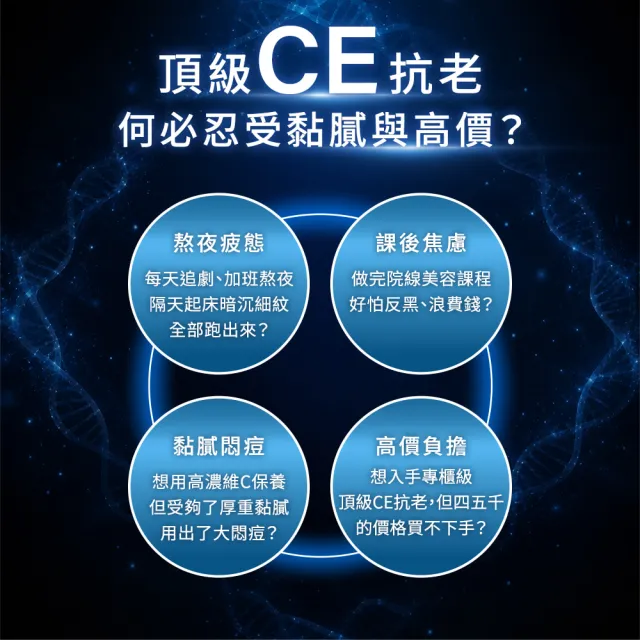 【Neogence 霓淨思】超維CE緊緻修護精華30ml 2入