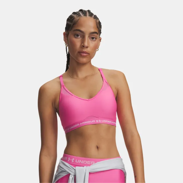 【UNDER ARMOUR】UA 女 Crossback 低衝擊/中衝擊 運動內衣(多色任選)