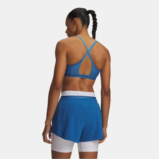 【UNDER ARMOUR】UA 女 Crossback 低衝擊/中衝擊 運動內衣(多色任選)
