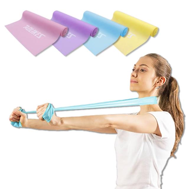 【WE FIT】TPE彼拉提斯瑜珈彈力帶/阻力帶-150cm(SG045)