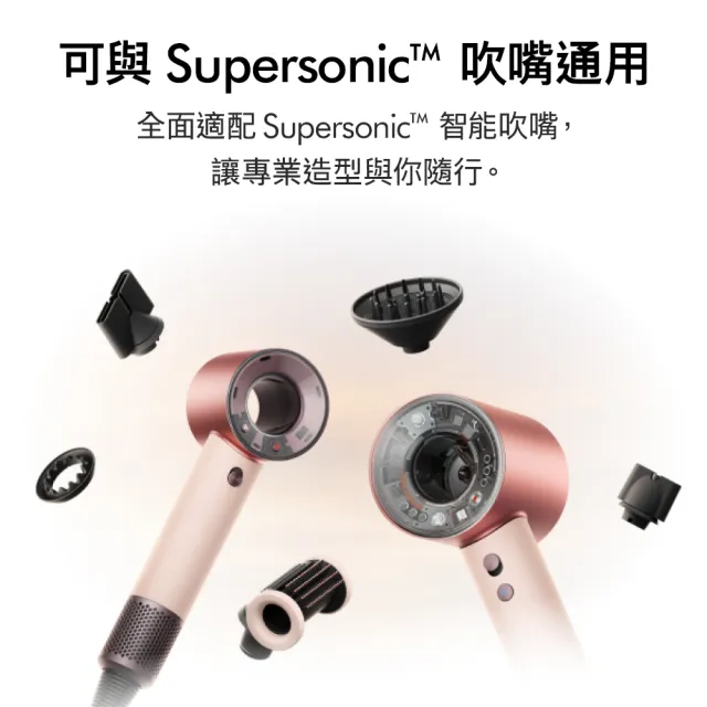 【dyson 戴森】HD19 Supersonic™ Travel 隨行吹風機 國際電壓吹風機 (國際電壓/全球電壓) 普魯士藍