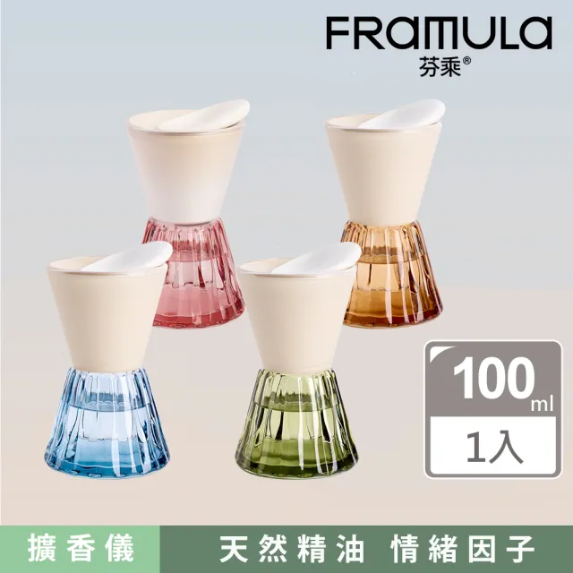 【FRAMULA】芬乘香氛擴香儀套裝組(室內低分貝擴香機  三檔濃度調節  室內氛圍燈 四種香型任選)