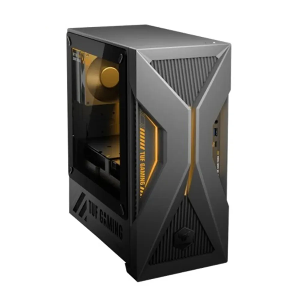 【ASUS 華碩】R7 獨顯RX9060 電競桌上電腦 (H-TM500MH/AMD R7-260/16Gx2/1TB+1TB/RX 9060 XT/W11)