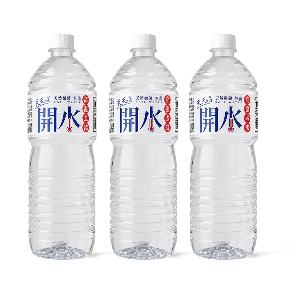 【SOLABLUE 潗淨藍】天天喝開水1500mlx3箱(共36入礦泉水 純水 高溫煮沸)