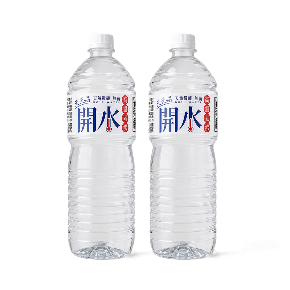 【SOLABLUE 潗淨藍】天天喝開水1500mlx2箱(共24入礦泉水 純水 高溫煮沸)