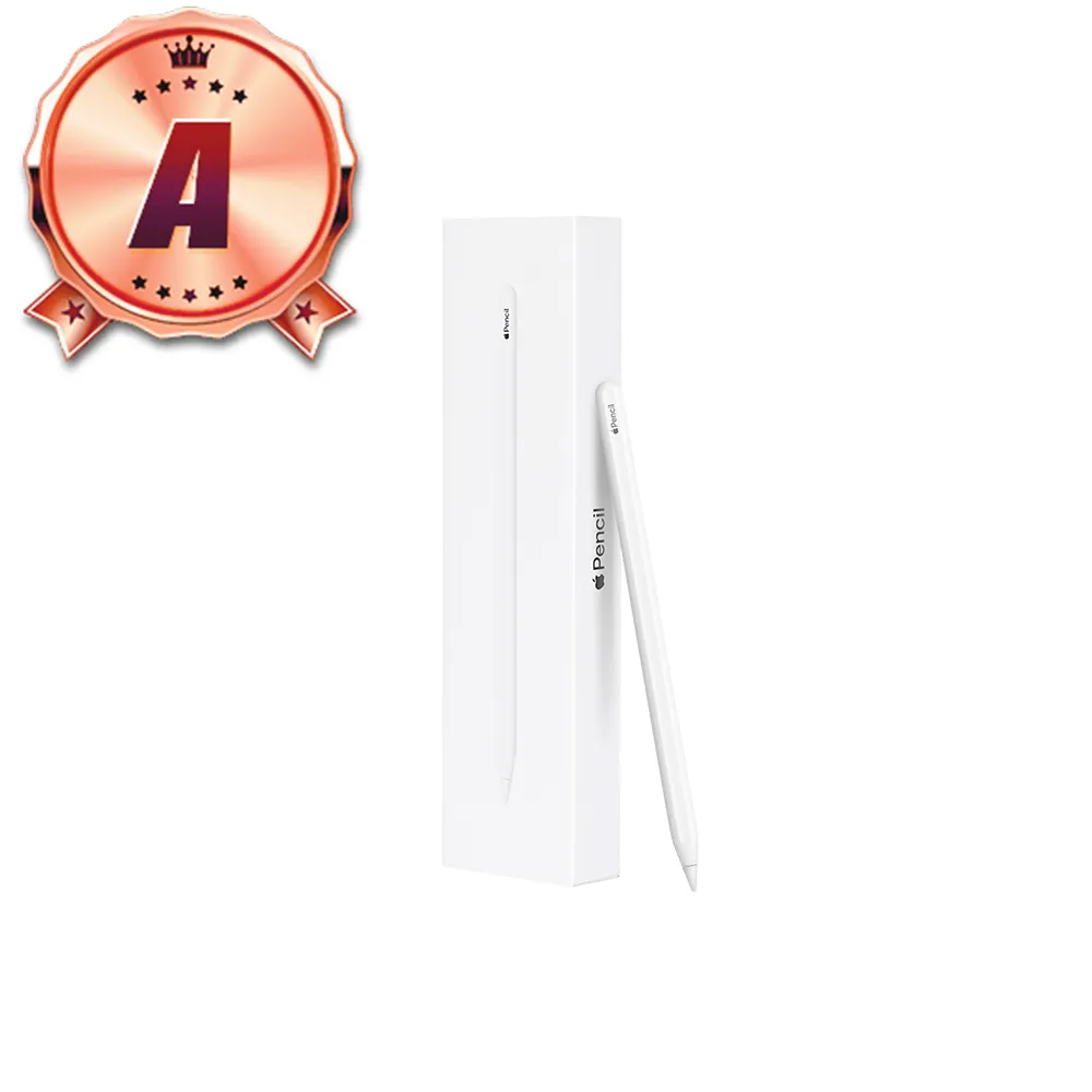 Apple】A級福利品Apple Pencil 2(原廠盒裝第2代觸控筆/藍牙/2018/A2051