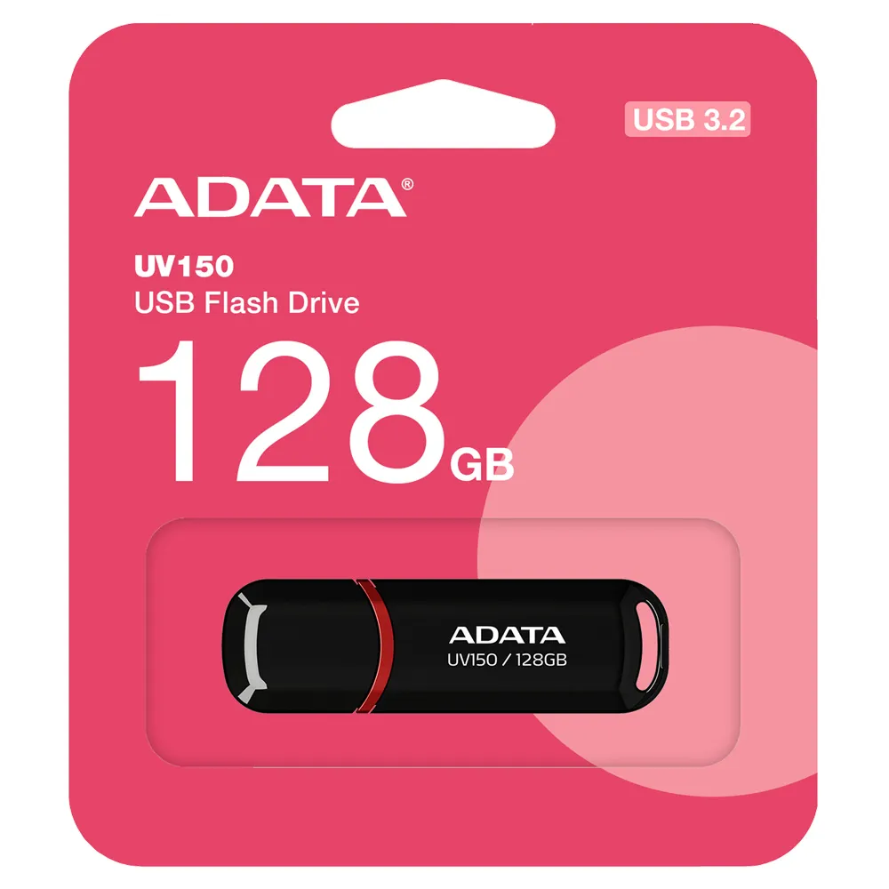 【ADATA 威剛】UV150 USB3.1/3.2 Gen1 隨身碟 128G