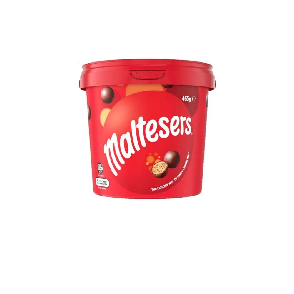 【maltesers 麥提莎】麥芽脆心巧克力歡樂桶 465g 零食/點心